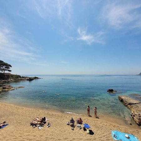 Playa Canadell Mar P Primera Linea De Mar Con Terraza Calella De Palafrugell Buitenkant foto
