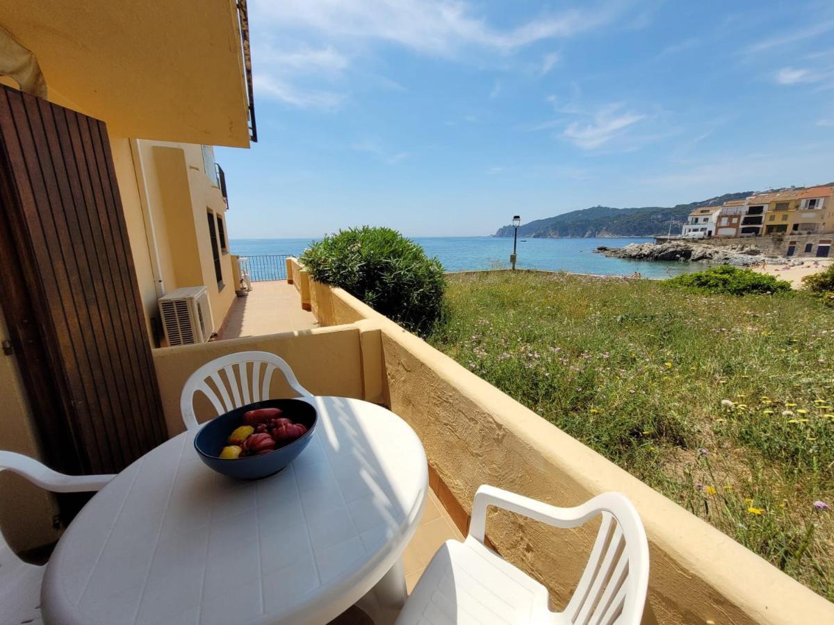 Playa Canadell Mar P Primera Linea De Mar Con Terraza Calella De Palafrugell Buitenkant foto