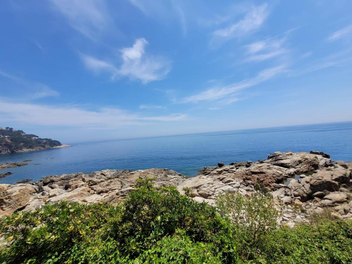 Playa Canadell Mar P Primera Linea De Mar Con Terraza Calella De Palafrugell Buitenkant foto