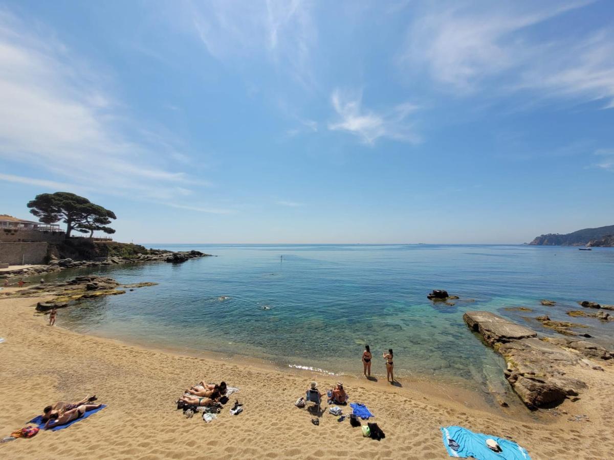 Playa Canadell Mar P Primera Linea De Mar Con Terraza Calella De Palafrugell Buitenkant foto