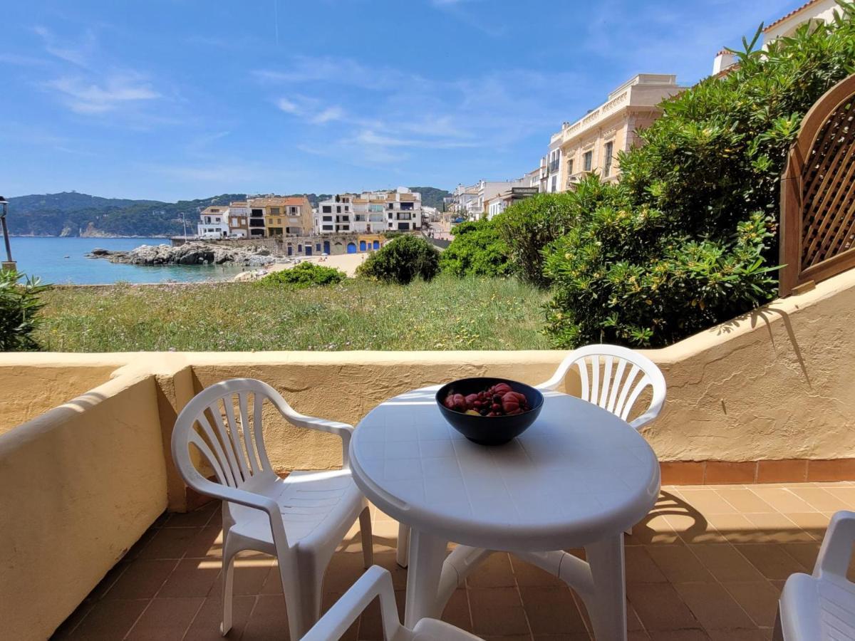 Playa Canadell Mar P Primera Linea De Mar Con Terraza Calella De Palafrugell Buitenkant foto